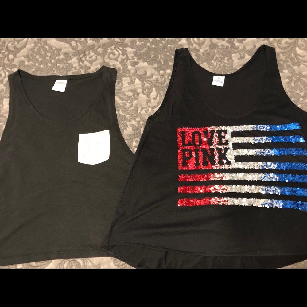 Pink tanks